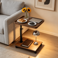 Table d'appoint minimaliste moderne en bois, table console multifonctionnelle pour salon, chambre à coucher, meubles de maison, vente en gros