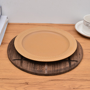 Posavasos de Madera de Paulownia MUYAN al por Mayor, Pirograbado, Resistente al Calor, para Decoración de Cafeterías - Product Image 3