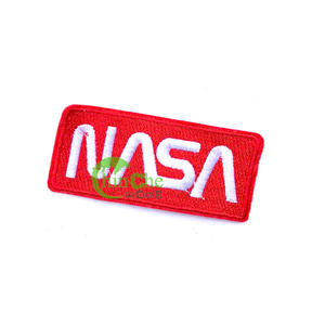 Cute Kids <span class=keywords><strong>NASA</strong></span> Patch Badge Diseño de sellado térmico bordado con pegamento Iron-on Backing - Product Image 3