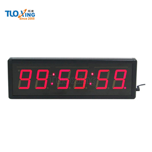 <strong>2</strong>.3 Inch 6-Digit LED Sports Timing Digital Wall <strong>Clock</strong> <strong>Timer</strong> with Remote Control Eco-Friendly - Product Image 5
