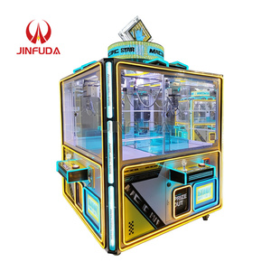 Nouvelle conception de machine à cadeaux commerciale à pièces, Happy Hour, 4 personnes, <span class=keywords><strong>grue</strong></span> à griffes et attrape-confiseries pour bars et rassemblements sociaux - Product Image 3