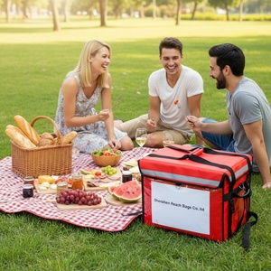Sac à dos isotherme pour livraison de gâteaux et pizzas, avec logo personnalisé, MOQ 1 pièce, pour livreurs de restaurants et traiteurs - Product Image 4
