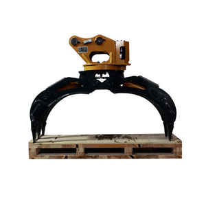 Fabrieksaanbod Graafmachine <span class=keywords><strong>Log</strong></span> Hout Grijper Eenvoudige Structuur Hydraulisch Draaibaar Materiaal Handler Kern Motor Motor Versnelling - Product Image 1