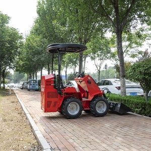 Chargeuse compacte sur roues de 850 kg, haute efficacité, machinerie de construction compacte - Product Image 5