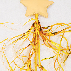 Offre Spéciale or princesse baguette magique étoile baguettes bâton ange fée princesse fée baguette bâtons étoile magique pour la fête d'anniversaire faveur - Product Image 3