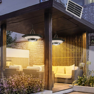 Smart Solar Pendant <b>Light</b> Waterproof IP65 Customized Color Dimmable Modern for Balcony Outdoor - Product Image 2