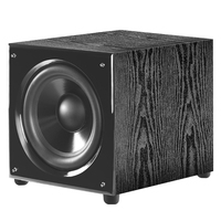 Altavoz Subwoofer Activo de Audio para Casa de 10'' y 120W para Sistema de Cine en Casa