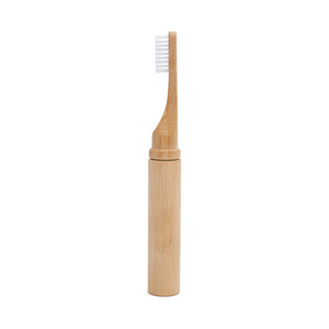 Morbido di bambù spazzolino da denti per bambini eco-friendly usa e getta con setole <span class=keywords><strong>Bio</strong></span>- Nylon uso a casa - Product Image 1