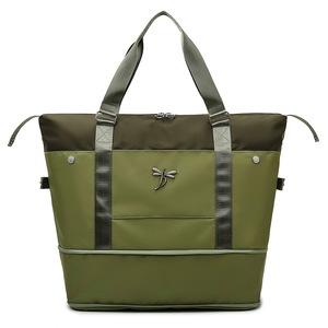 Custom Logo Multi-color Luxury Ladies Wet Dry Travel Duffle Nylon Expandable Luggage Zipper Multiple Wholesale Travel Shoe Bag - Product Image 3