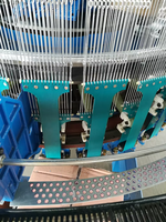 Machine circulaire de métier à tisser de navette tissée en plastique de construction rationnelle