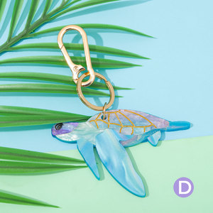 Sáng Tạo NFC Keychain độc đáo tùy chỉnh Rùa Biển màu xanh khuyến mại móc khóa thời trang dễ thương halobios Sneaker Keychain - Product Image 2