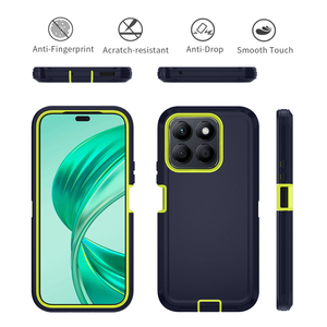 Funda Protectora Resistente de 3 Capas a Prueba de Agua con Clip para Cinturón y Soporte para <span class=keywords><strong>Honor</strong></span> X8B X8A <span class=keywords><strong>X8</strong></span> - Product Image 2