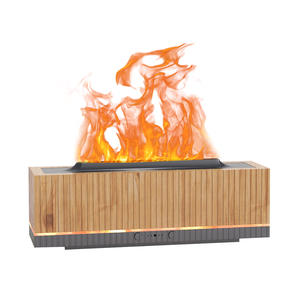 Cross Border Creative Flame Aroma Diffuser 200ml Long <b>Strip</b> Humidifier With <b>Led</b> <b>Light</b> <b>For</b> <b>Bedroom</b> And Office Use - Product Image 5