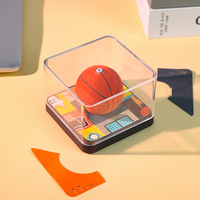 Basketball 2027 Memoblätter Mehrschichtiges Papier 3D-Ballmodell Versteckte Skulptur Schreibtischunterlage Mini-Panorama-Lesezeichen Kalender Notizseiten