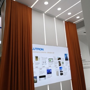 Chinesische Fabrikherstellung: Elektrische Aluminiumschiene und Zubehör für <span class=keywords><strong>Ripple</strong></span>-Fold-Vorhänge, Kompatibel mit Lutron-Motoren - Product Image 2