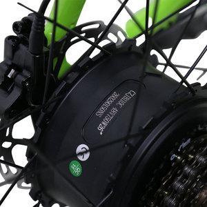 Cadre de vélo de plage de haute qualité de 26 pouces avec moteur arrière de 750 W, frein à disque mécanique et pneus larges, avec réservoir de gaz - Product Image 2