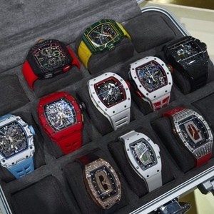 Reloj de Lujo para Hombre, Esqueleto, Automático, Mecánico, Estilo RM, Caja Tonneau, Cristal de Zafiro, Deportivo - Product Image 2
