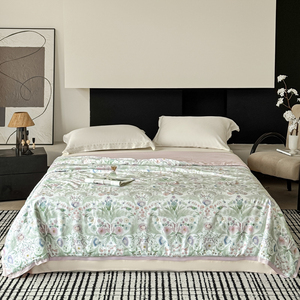 Couette d'été de luxe rafraîchissante en polyester, imprimée numériquement, légère et aérée pour les nuits d'été chaudes - Product Image 2
