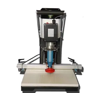 wood panel hing hole boring and drilling and portable hinge drill machine