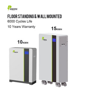 Precio a granel 200ah 48V Batería de litio Lifepo4 Soporte montado en la pared Inversor de pared 10kWh Sistema de almacenamiento de energía para el hogar Tipo dividido Fabricante doméstico - Product Image 6