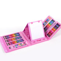 208 jouets de peinture pour enfants, crayons de couleur, aquarelles, matériel scolaire pour l'école primaire, ensemble de peinture, fournitures artistiques scolaires