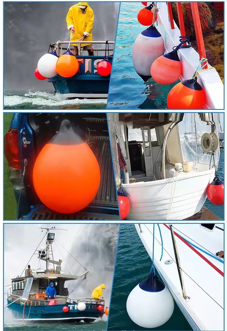 Heavy Duty PVC Boat Fender Ball – Marine Buoy For Docking, Aquaculture, Stormproof Floating Marker