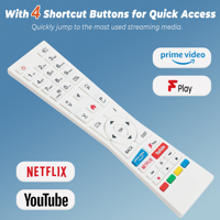 Control Remoto RM-C3339 para TV JVC, Control Remoto Universal para Televisores Inteligentes JVC LT-24C685 LT-32C695 LT-24C680LT-24C686 LT-32C690