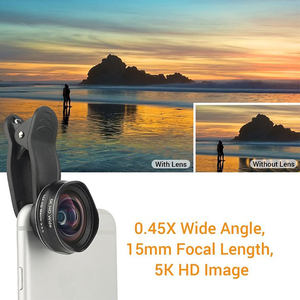 핫 세일 OEM ODM 맞춤형 로고 휴대폰 카메라 렌즈 매크로 렌즈 와이드 앵글 렌즈 모바일용 - Product Image 2