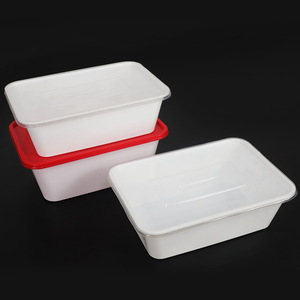 Disposable <b>Lunch</b> Box 500ml Rectangular PP With Lid Microwave Safe Takeout Packaging Box - Product Image 2