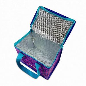 Bolsa Térmica Personalizada de Aluminio para Alimentos y Bebidas, con Aislamiento de Polipropileno Tejido, para Entrega a Domicilio - Product Image 3