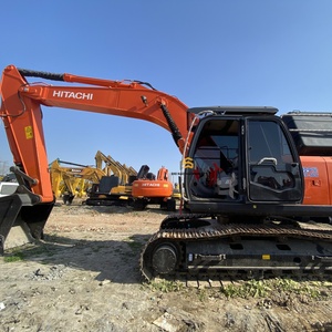 รถขุดไฮดรอลิกแบบตีนตะขาบ ZX240 มือสองจากญี่ปุ่น คุณภาพสูง ขนาด 24 ตัน เหมาะสำหรับงานเทศบาลและงานก่อสร้าง สภาพเหมือนใหม่ - Product Image 1