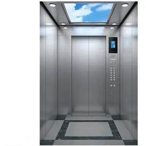 Современная кабина лифта NOVA NV с стеклянной дверью для офисных зданий - Product Image 1