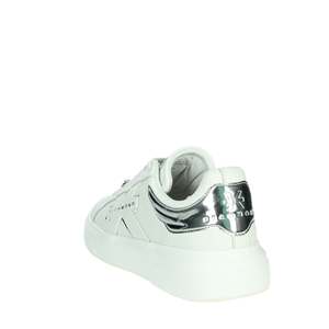 Zapatillas Deportivas John Richmond Donna, Color Blanco y Plateado, Estilo Chunky - Product Image 2