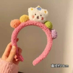 Trending Vintage moda fiocco di cristallo fasce per ragazze e bambini vendita calda all'ingrosso orecchie di gatto accessori - Product Image 1