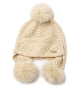 Bonnets/chapeaux en cachemire super mignons, légers, chauds et confortables, avec pompons, pour femmes en automne et en hiver - Product Image 1