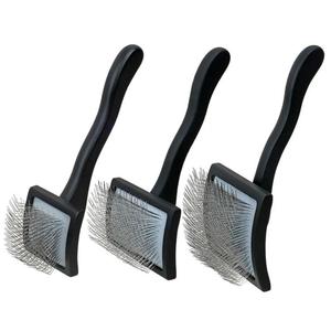 Nouvelle brosse à poils longs en bois pour toilettage des animaux 2024, brosse démêlante pour chiens à poils longs, idéale pour les Golden Doodle, <span class=keywords><strong>Labradoodle</strong></span> et toutes les races Doodle. - Product Image 2