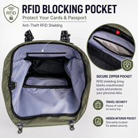 Fabricant de sacs à dos de voyage grande capacité OEM ODM, sac à dos extensible 58L pour ordinateur portable avec compartiment à chaussures et poche antivol