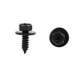 Tornillos autorroscantes de cabeza hexagonal de 6x17 mm de acero con rosca a la derecha para fijaciones de guardabarros y parachoques de Toyota y Lexus - Product Image 4