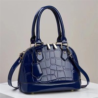 Nouveau sac bandoulière décontracté rétro pour femme, élégant, tendance, minimaliste, sac à main à fermeture éclair en cuir PU et polyester