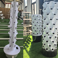 Système hydroponique de tour d'ananas de haute technologie, neuf et d'occasion, pour les industries horticole avec éclairage LED et équipement d'irrigation hydroponique