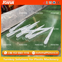 Machine de soufflage électrique pour pipettes Pasteur en plastique LDPE de 3 ml, 5 ml et 10 ml