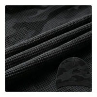 Tissu gaufré camouflage 100 % coton personnalisé à faible MOQ |   Bonnets personnalisés à motif camouflage, poids moyen, couvre-chefs