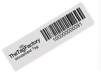 Muestras gratis etiquetas de protección contra el viento UHF 860-960MHz etiquetas RFID para control de acceso