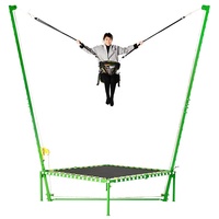 Trampolín Elástico Individual para Niños y Adultos, Equipo de Entretenimiento para Ejercicio y Salto, Actividad de Bungee
