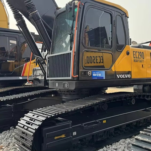 รถขุดไฮดรอลิกตีนตะขาบ Volvo EC290 มือสองสำหรับงานหนัก ขนาด 29 ตัน อุปกรณ์ก่อสร้าง เครื่องยนต์ ปั๊ม มอเตอร์ เกียร์ แบริ่ง PLC เกียร์ - Product Image 1