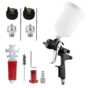 ชุดปืนพ่นสีแบบ Hvlp สีดำขนาด1.3มม. ปรับแต่งได้ตามต้องการสำหรับยานยนต์ - Product Image 1