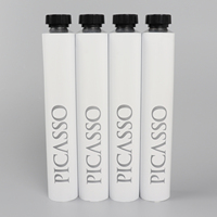 Offre OEM impression mini tube en aluminium coloré tube d'emballage de peinture de couleur