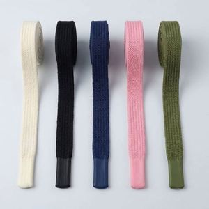 Colorful 100% Polyester Coated High Tenacity Flat 3 Strand Twisted Drawcord Sash Cord Rubber Tips <b>Braided</b> 12mm Diameter - Product Image 2