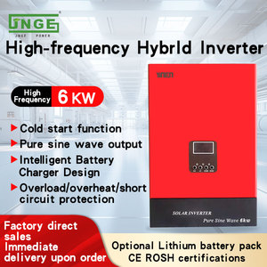 Hybride hors réseau 6,2 kW 11 kW 48 V MPPT avec entrée PV 500 V et sortie 220 VAC, moniteur WiFi JN-HTD6248MH-D, haute efficacité - Product Image 6