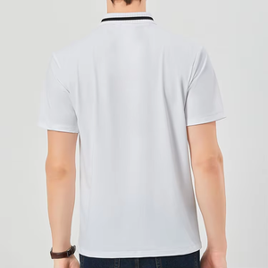 Camiseta Polo Deportiva Elástica Informal de Secado Rápido, Transpirable y que Absorbe la Humedad para el Campo de Golf - Product Image 3